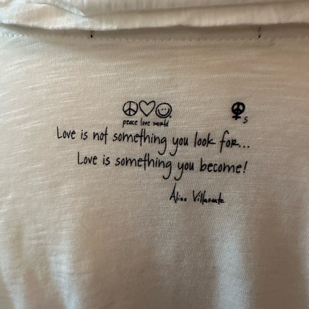 Peace Love World Boheme Layered Ivory Top | Romantic Valentine’s Day Gift - Picture 3 of 4
